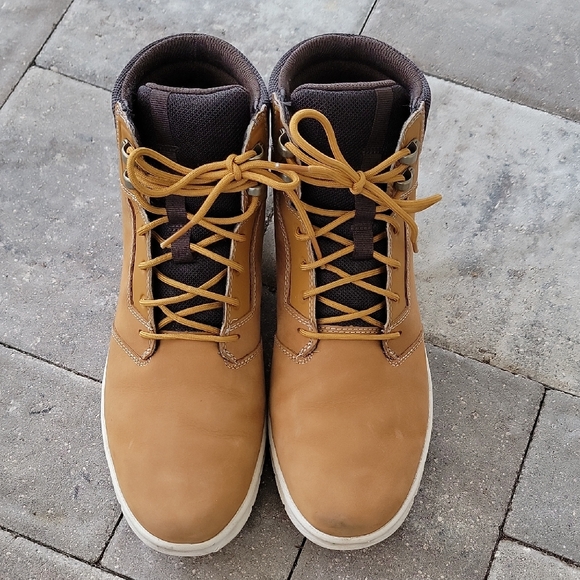 Timberland Graydon Sneaker Lace-up Boot Wheat Nubuck Sz 9 - Picture 1 of 9